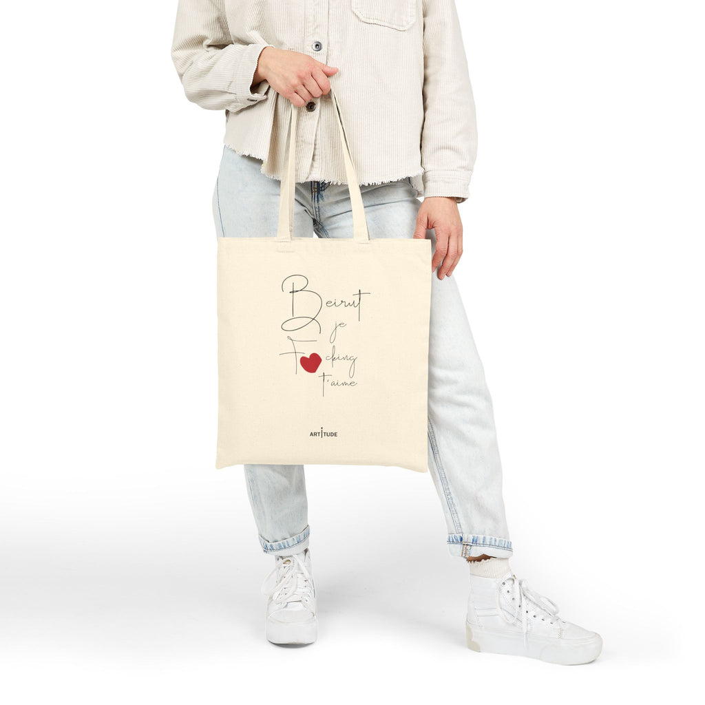 "Beirut" BEIGE TOTE