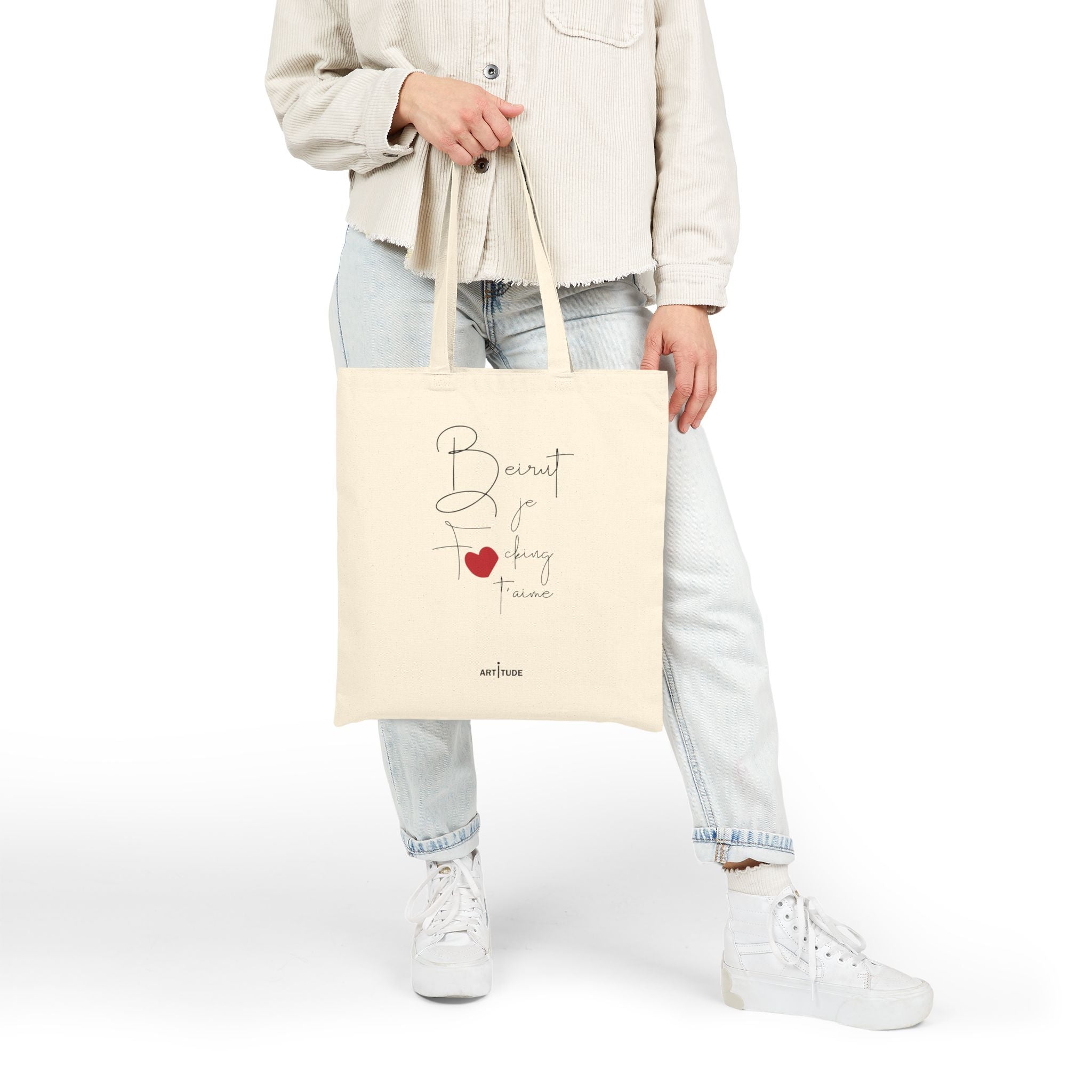 "Beirut" BEIGE TOTE