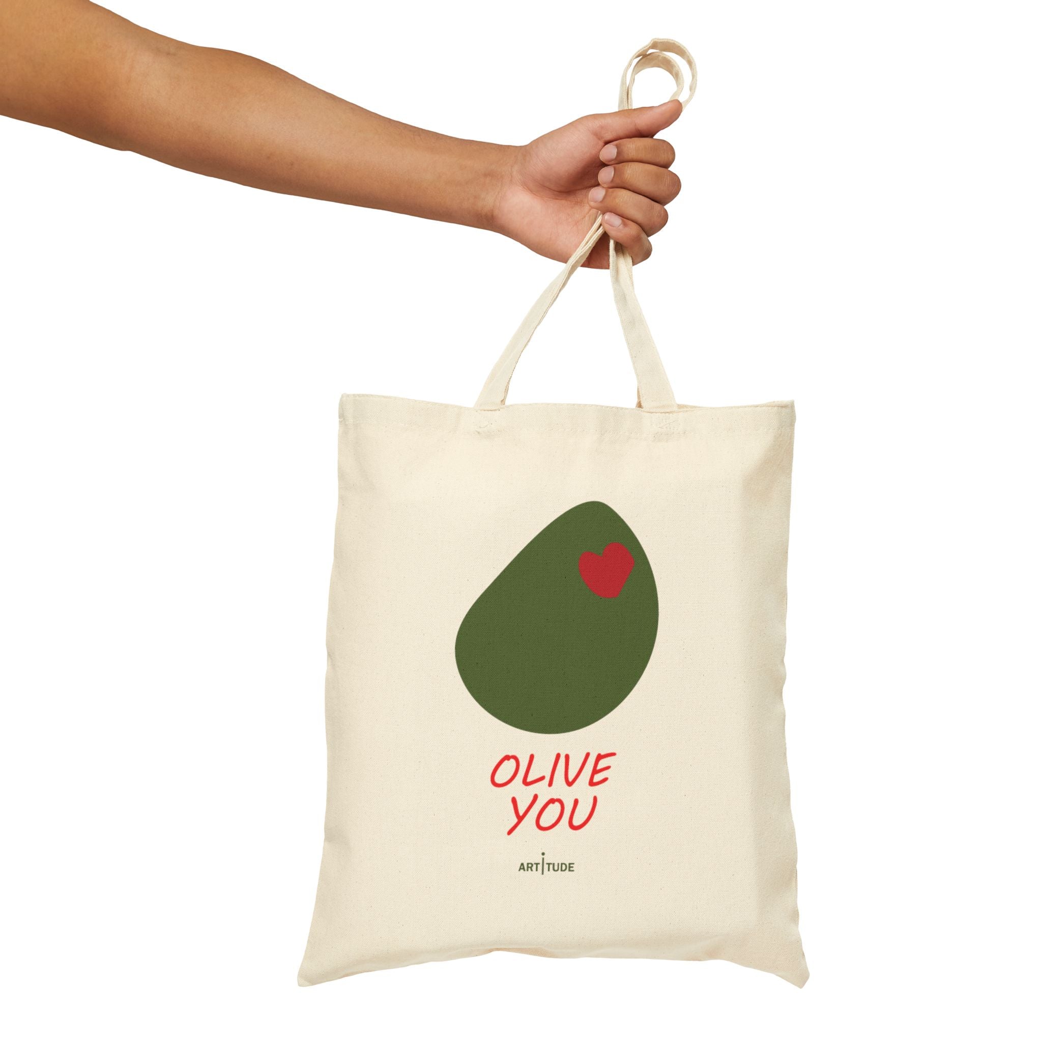OLIVE YOU BEIGE TOTE