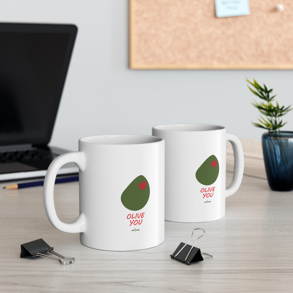 "Olive You" Mug