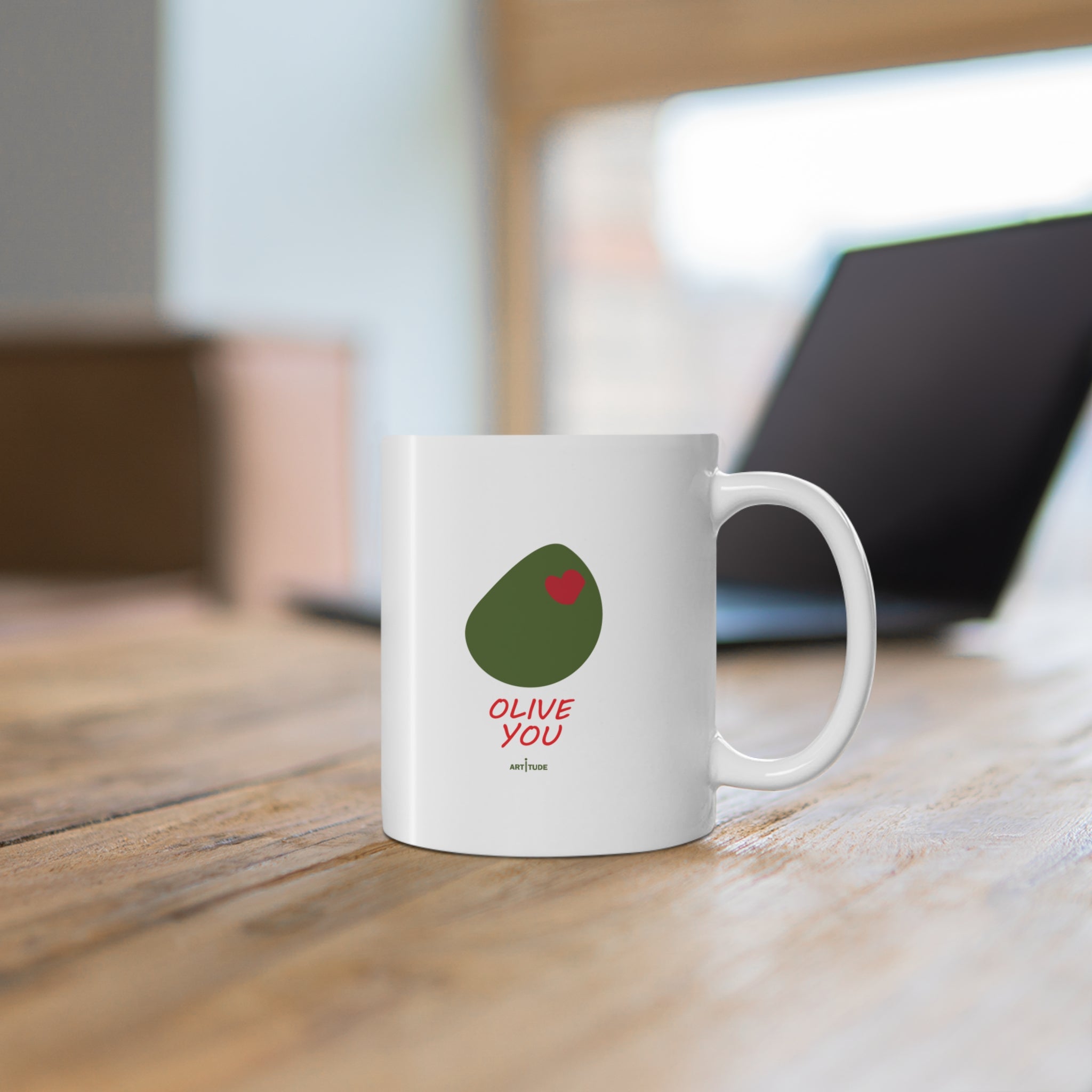 "Olive You" Mug