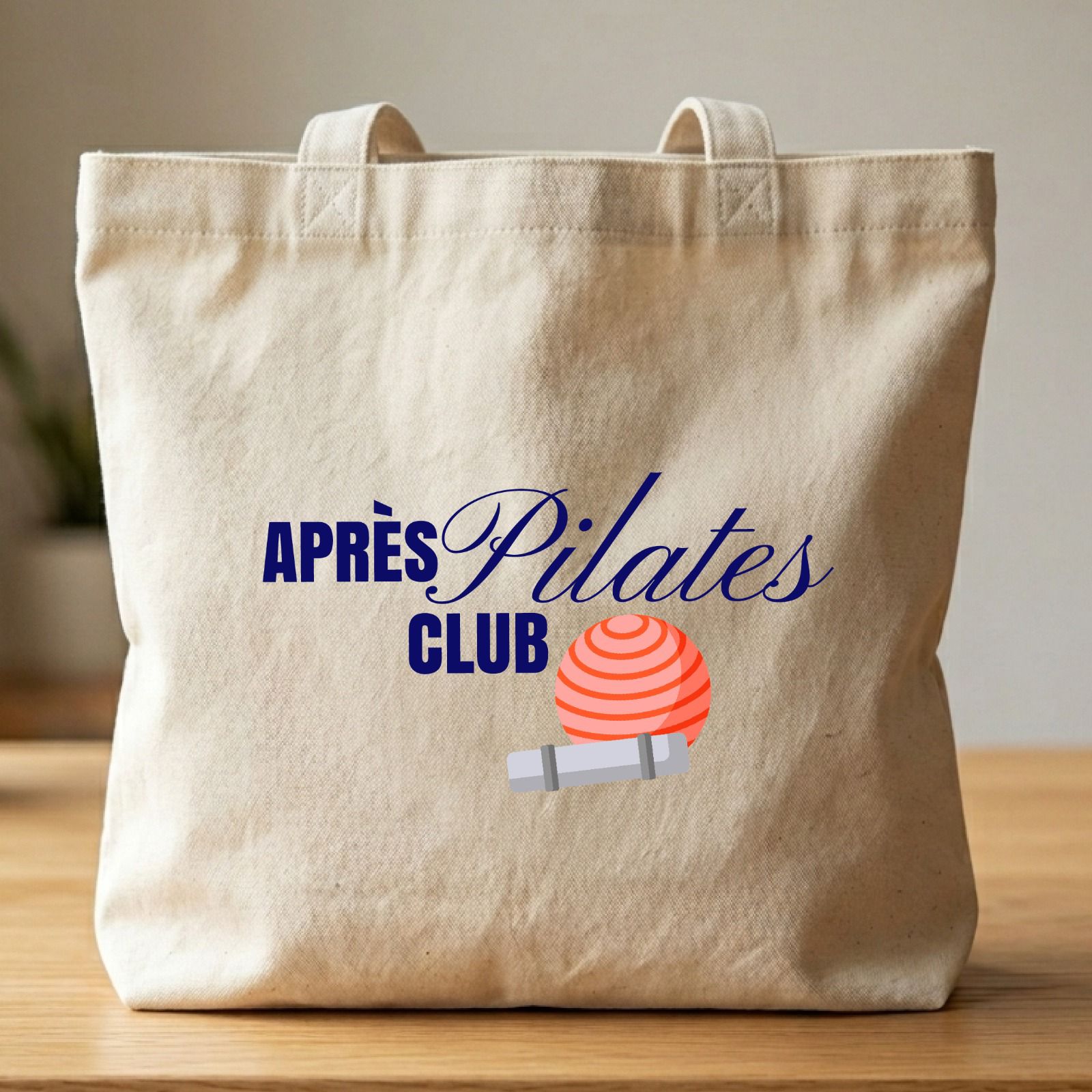 Après Pilates Club - BEIGE TOTE