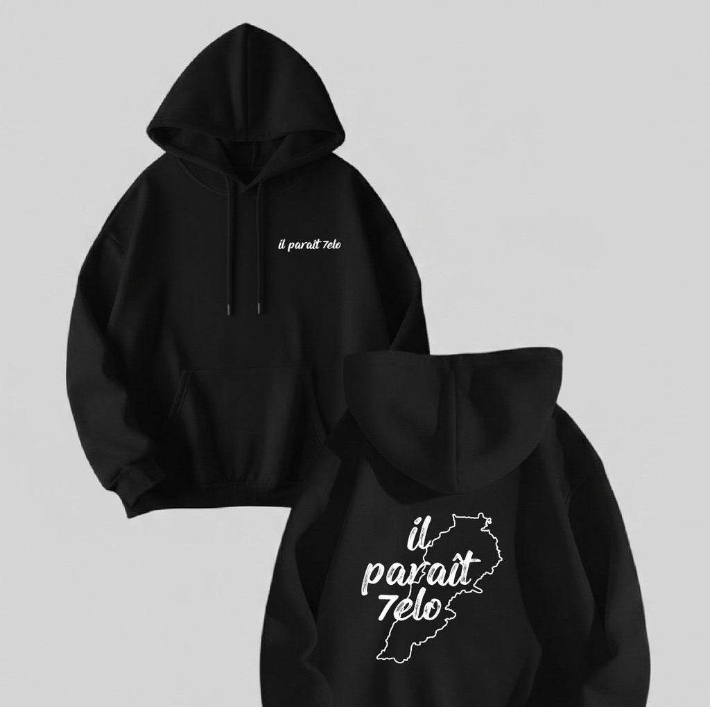 il paraît 7elo HOODIE