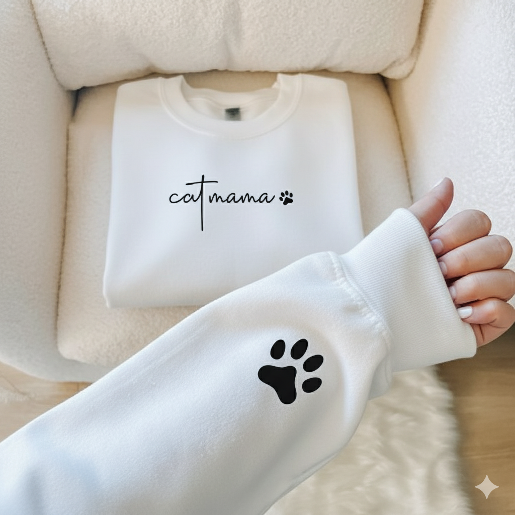 UNISEX SWEATSHIRT - CAT MAMA