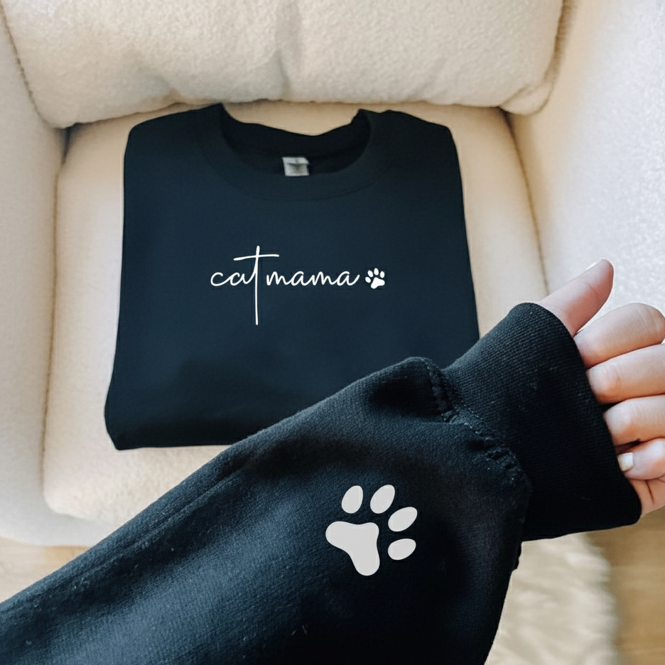 CAT MAMA-SWEATSHIRT
