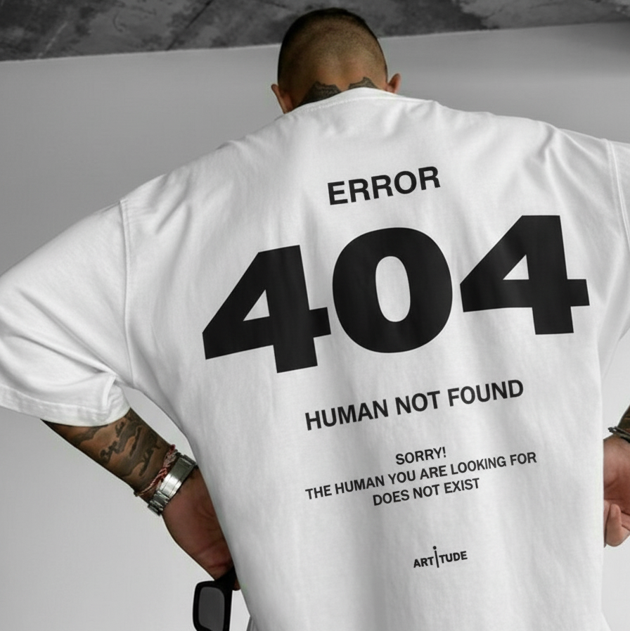 UNISEX - ERROR 404 - TEE