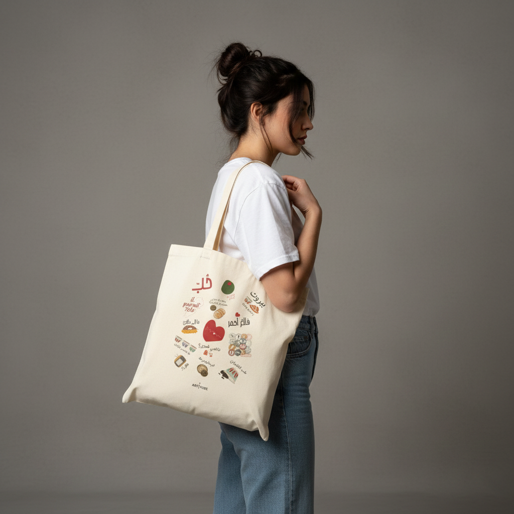 Signature BEIGE TOTE