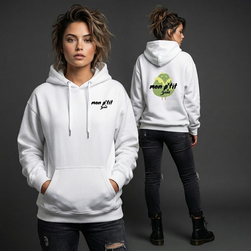 Mon P'tit شو Hoodie