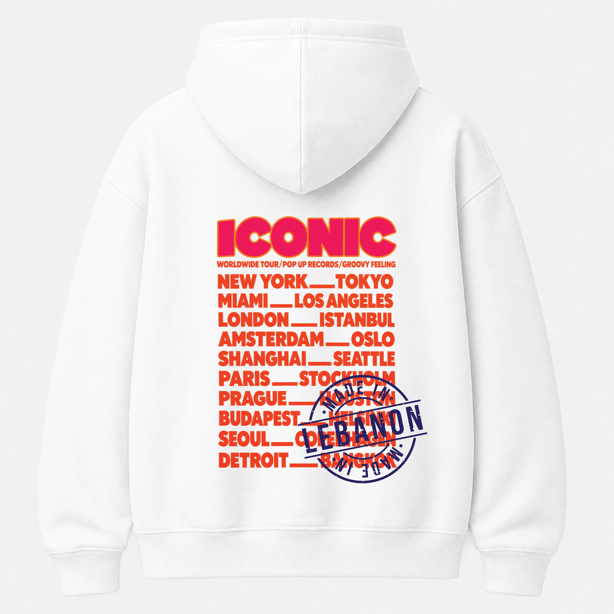 Iconic/Made in Lebanon - Hoodie