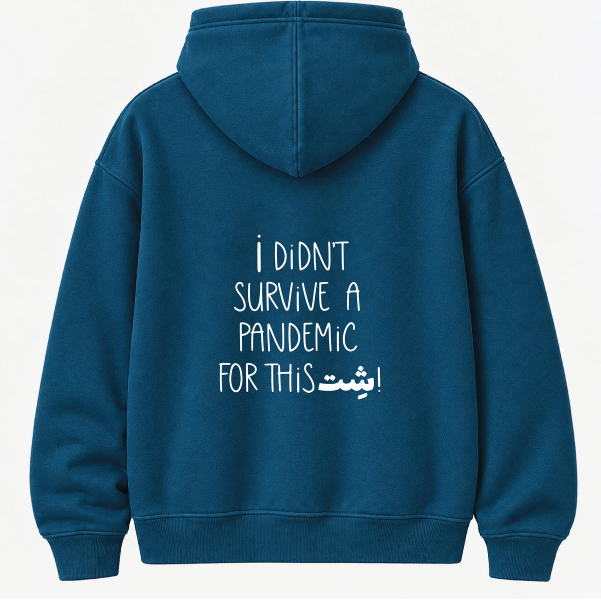 I didn't survive a pandemic for this شت - Hoodie