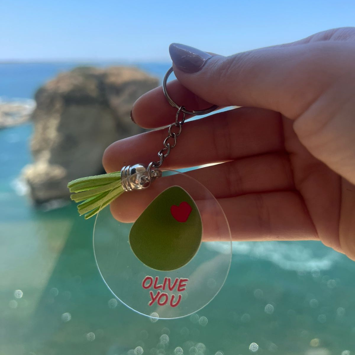 Olive You - Keychain