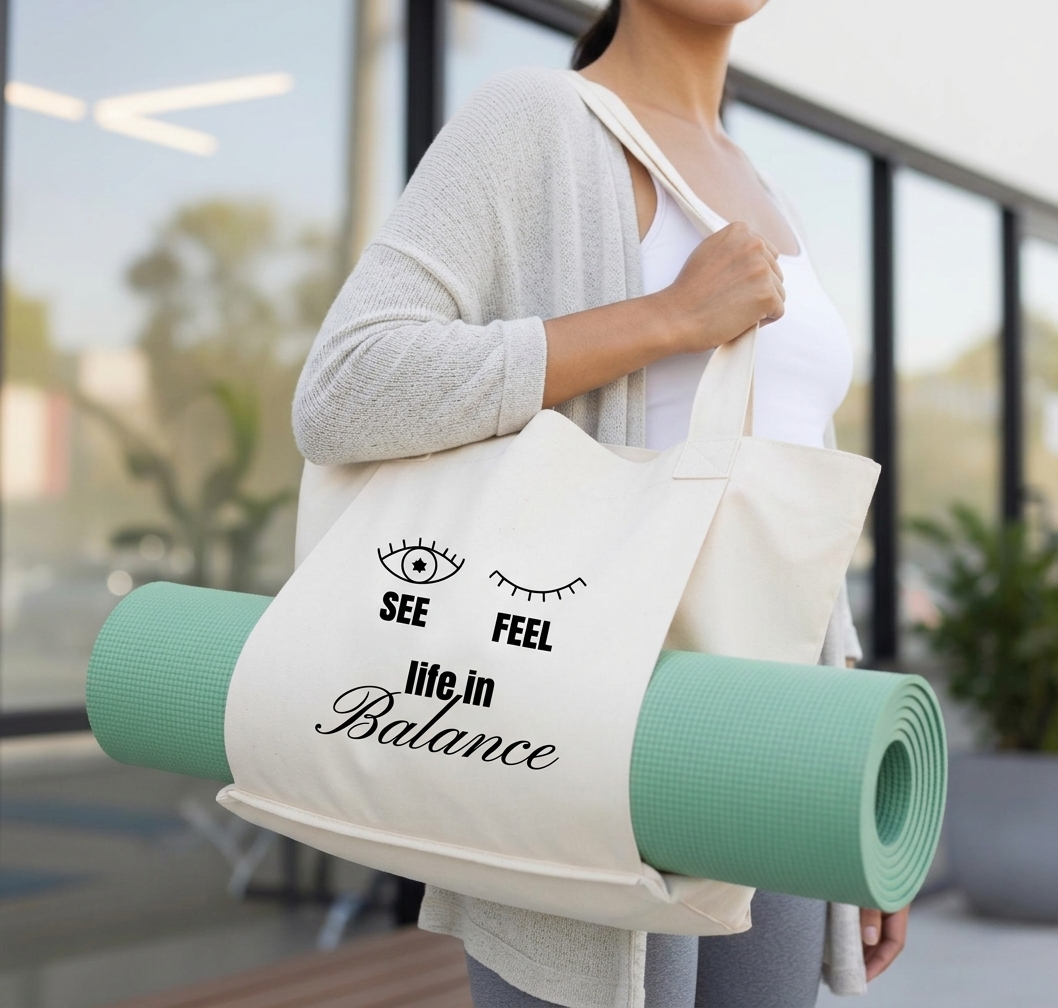 Life in Balance - Yoga Bag (without mat)