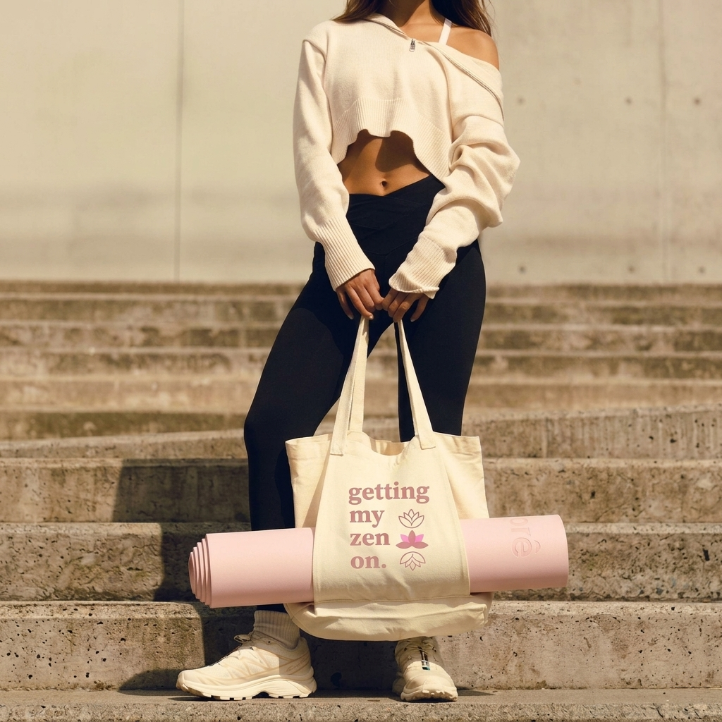 Getting My Zen On - Yoga Bag (without mat)