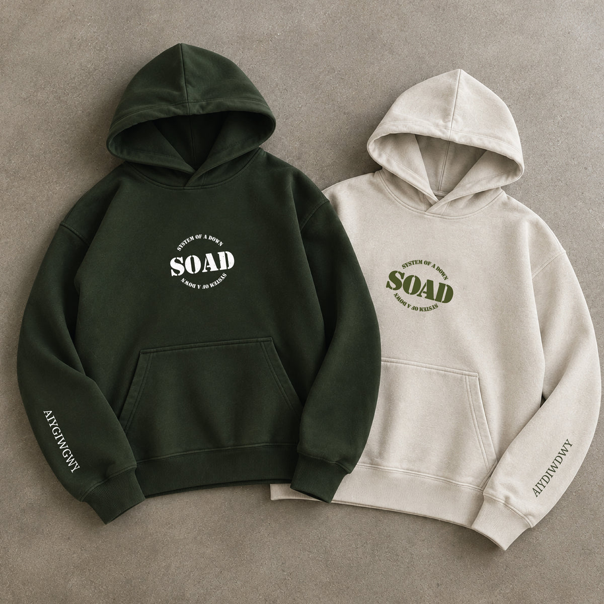 System Of A Down - Duo Hoodies