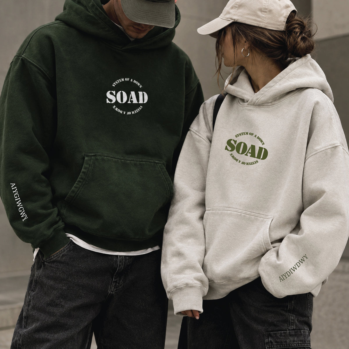 System Of A Down - Duo Hoodies