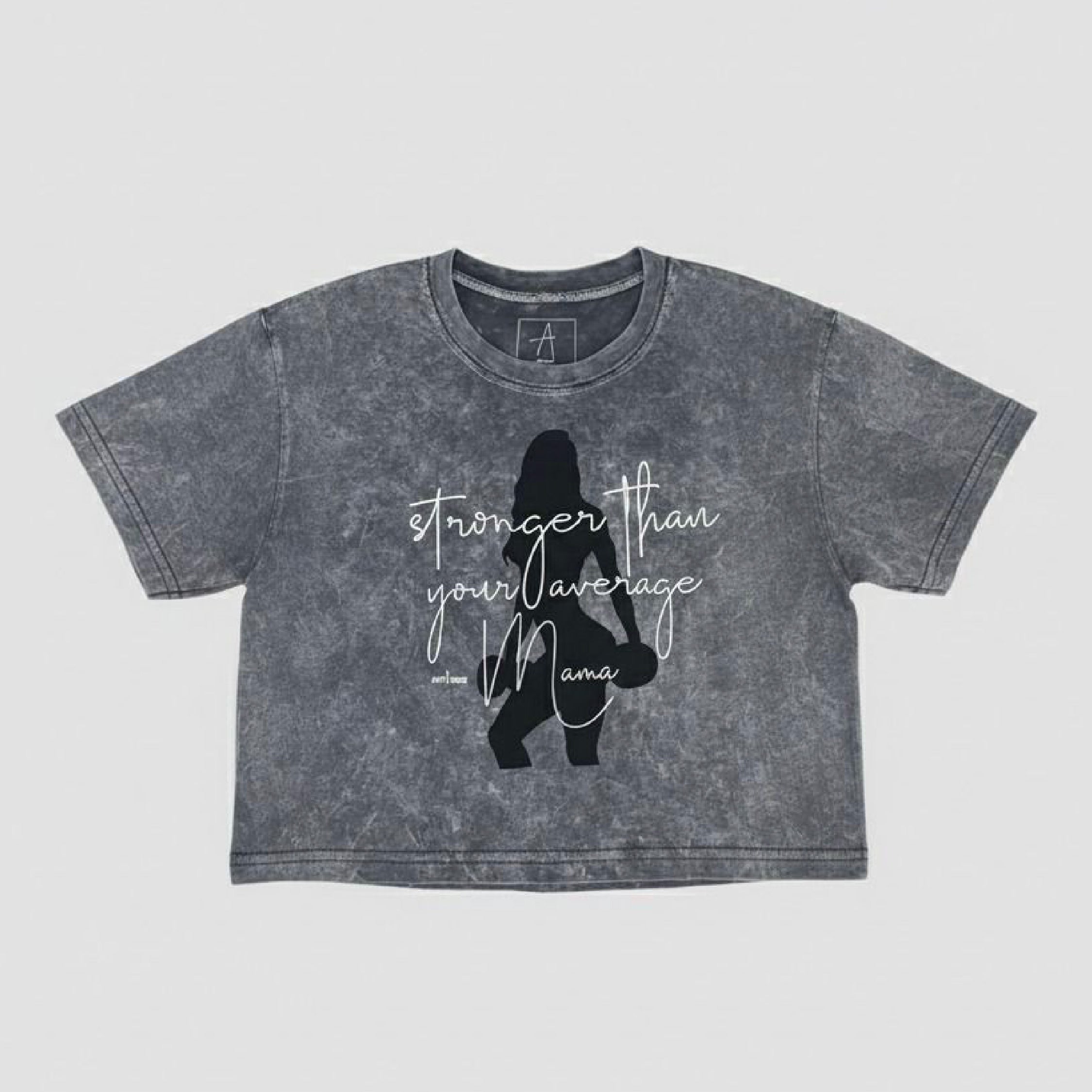 STRONGER TEE - WASHED GREY