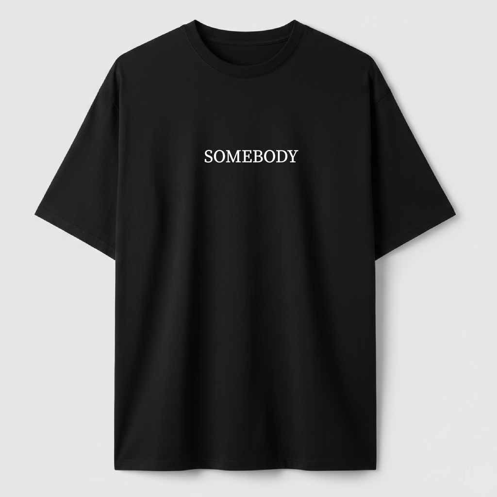 Somebody's Problem - Printed Duo Oversized T-shirts