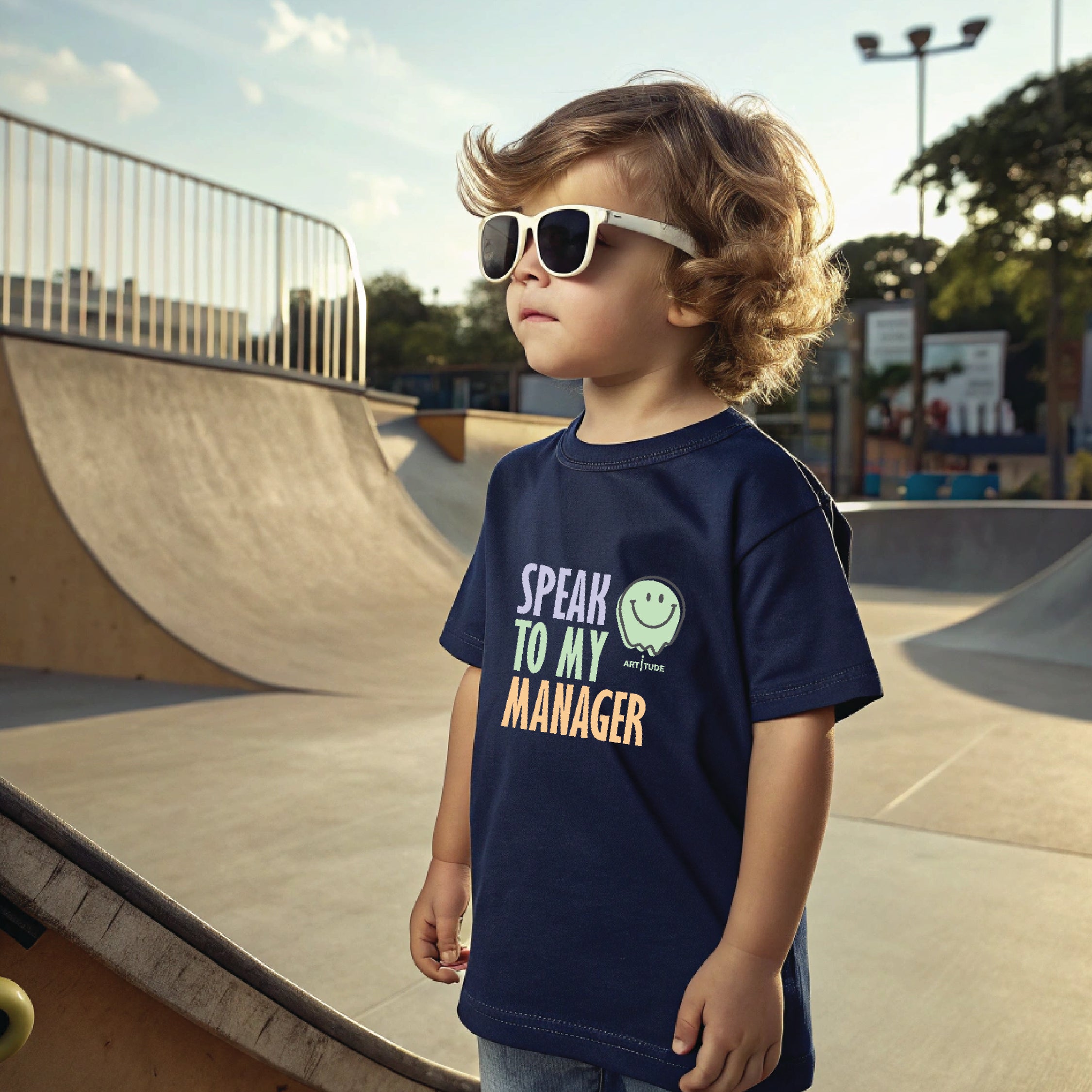 SPEAK TO MY MANAGER TEE