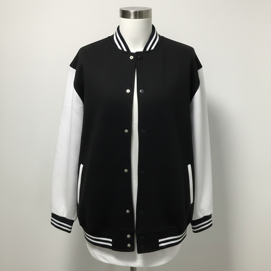 Varsity Jacket Black
