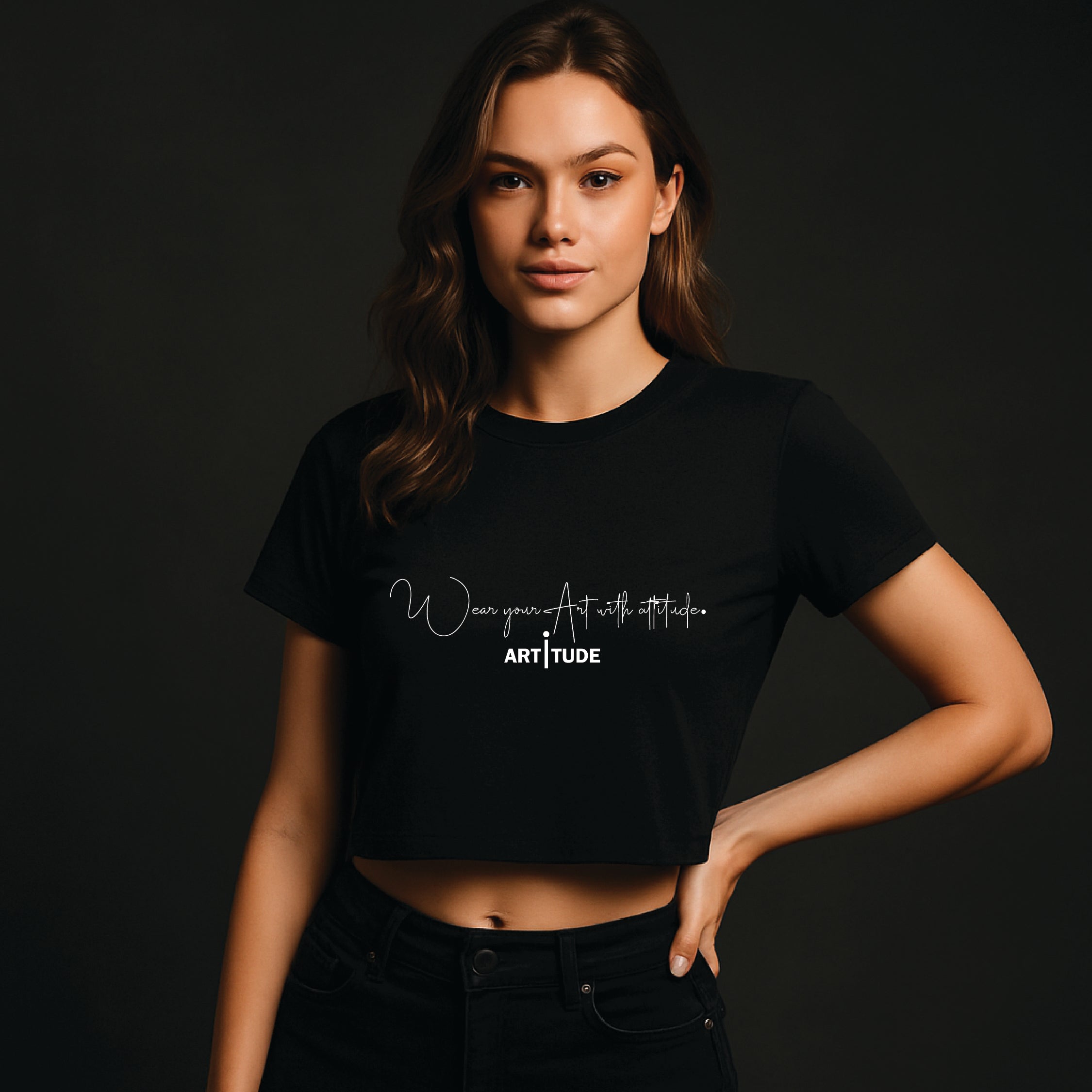 WEAR YOUR ART WITH ATTITUDE TEE
