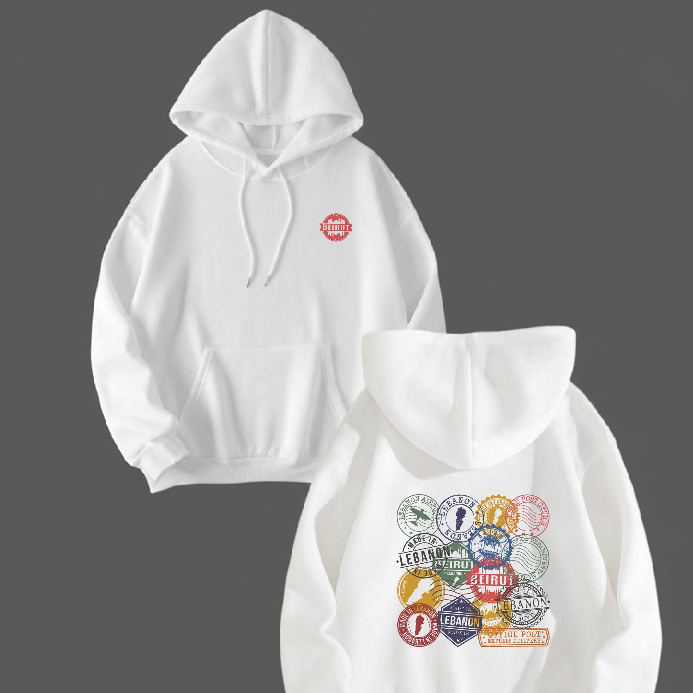 Passport Stamp HOODIE