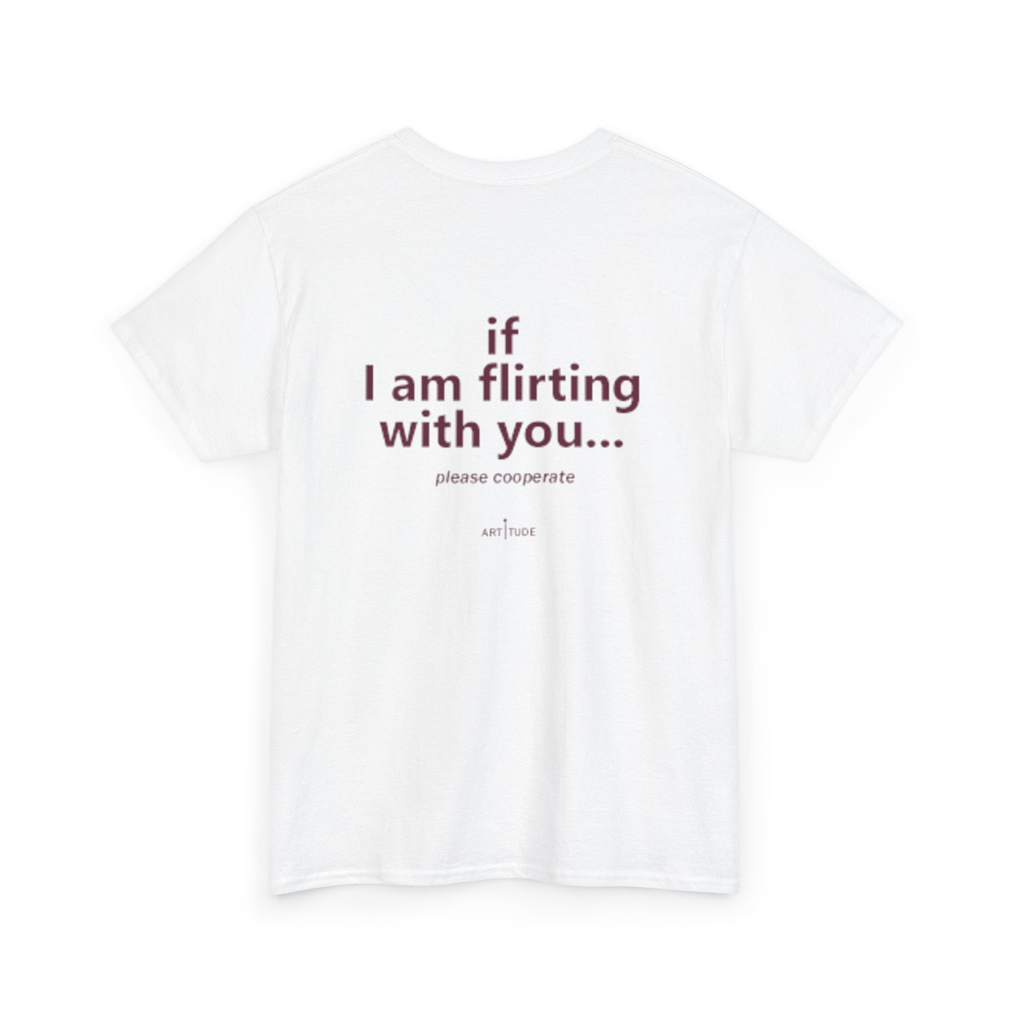 FLIRT WARNING TEE