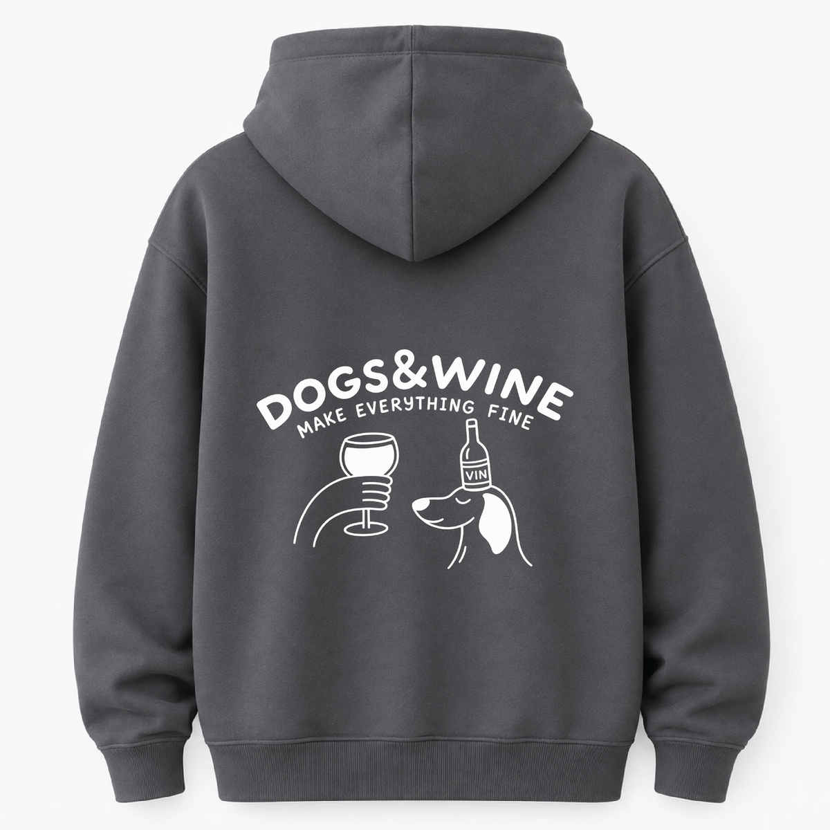 Dogs & Wine - Hoodie