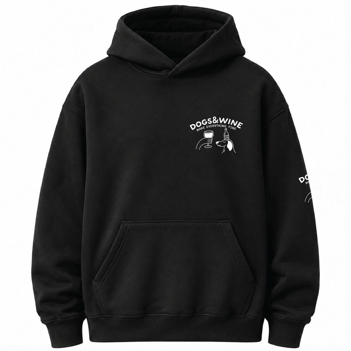 Dogs & Wine - Hoodie