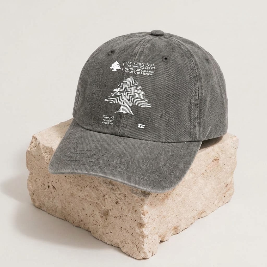 Passport  - Printed Washed Cap