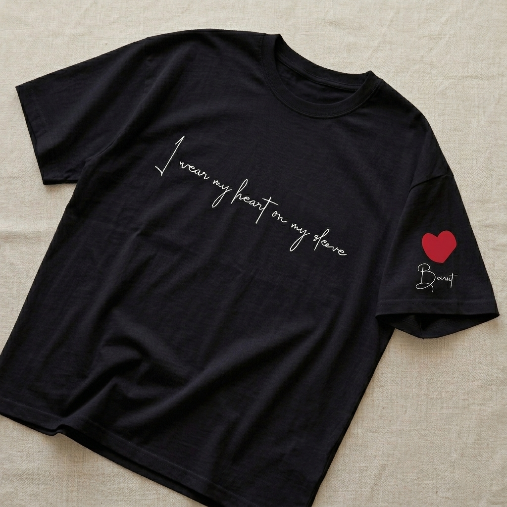 Beirut Heart on Sleeve - TEE
