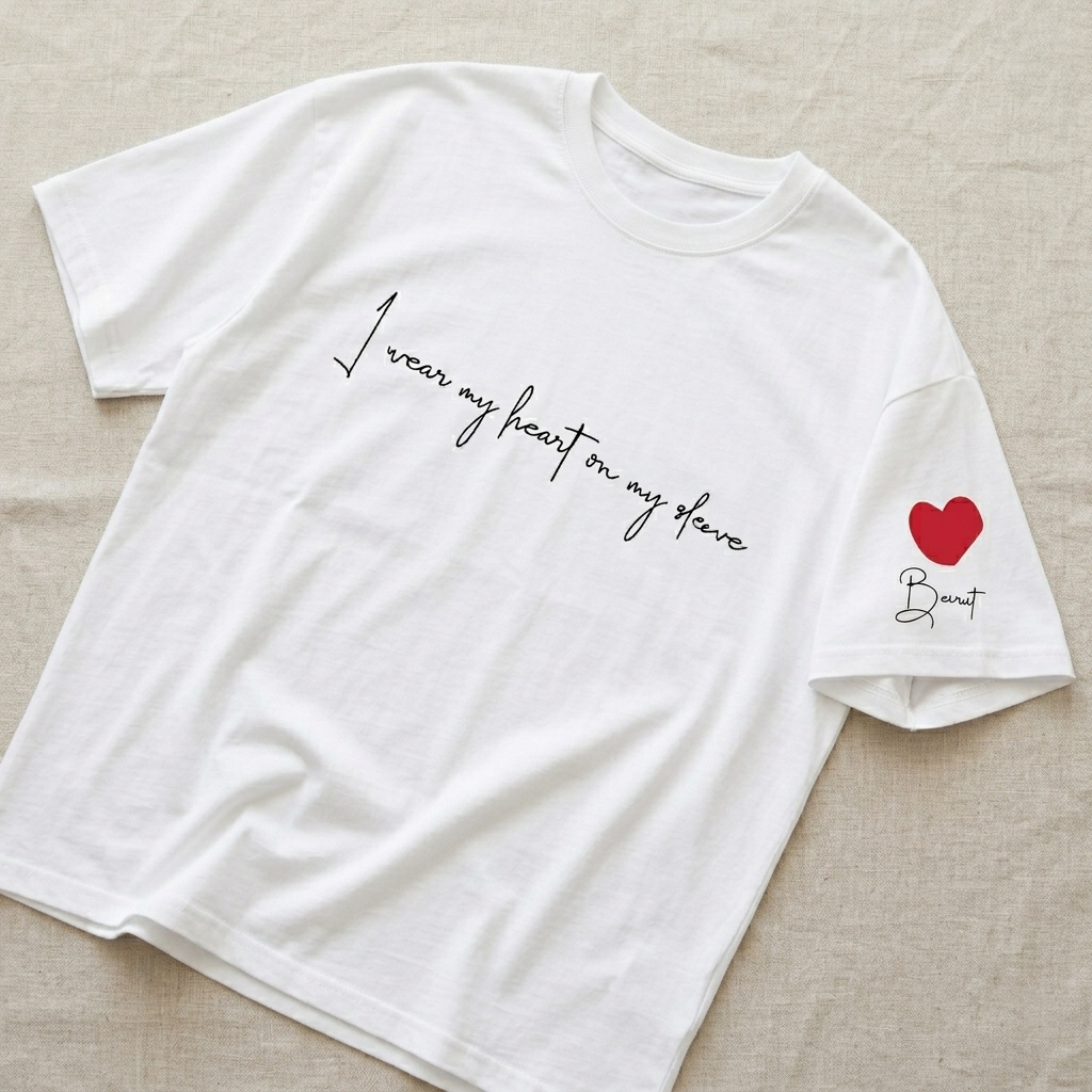 Beirut Heart on Sleeve - TEE