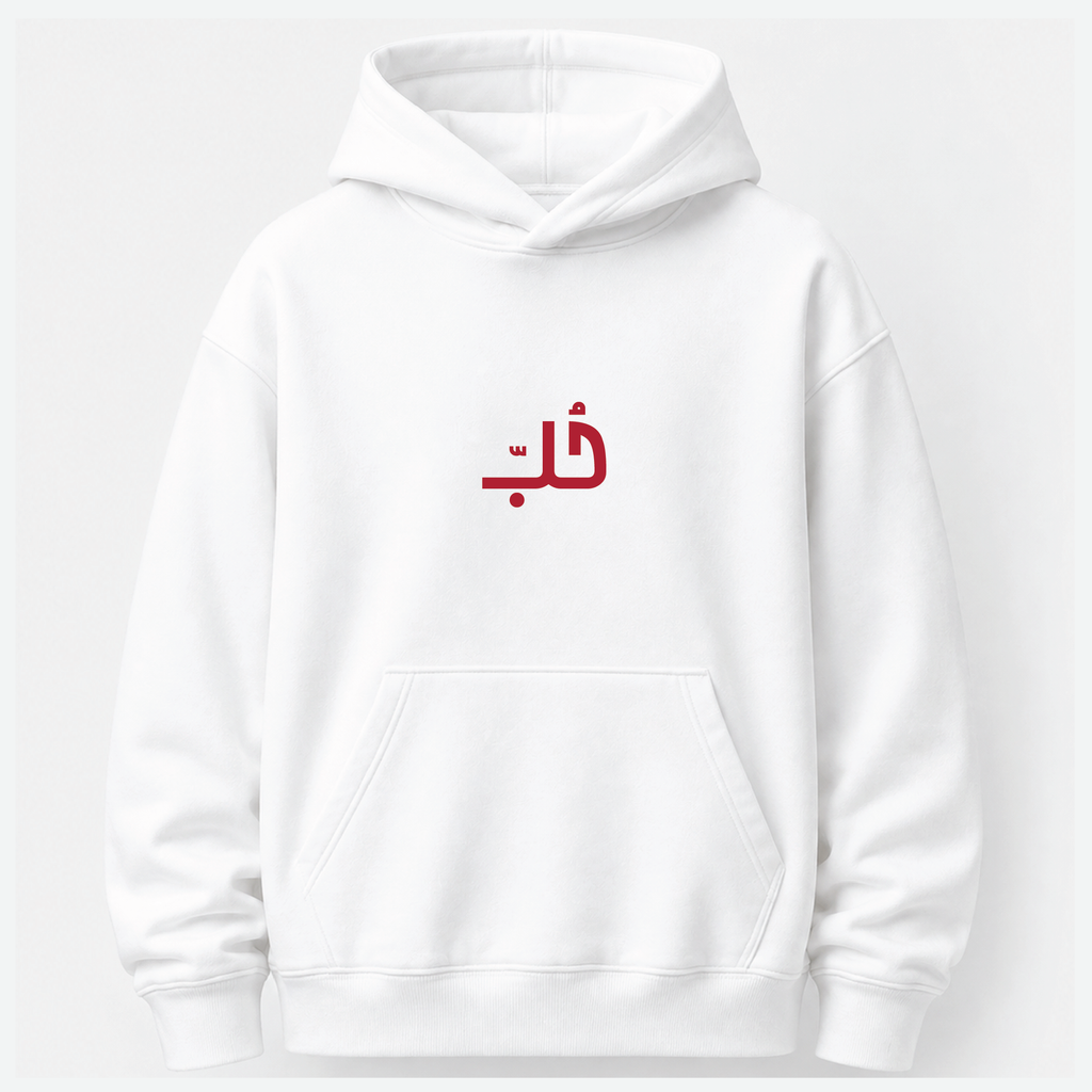 PRINT LOVE HOODIE