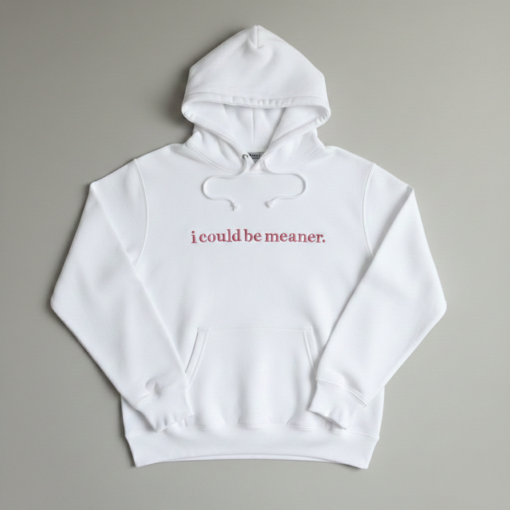 Meaner Hoodie (Embroidered)