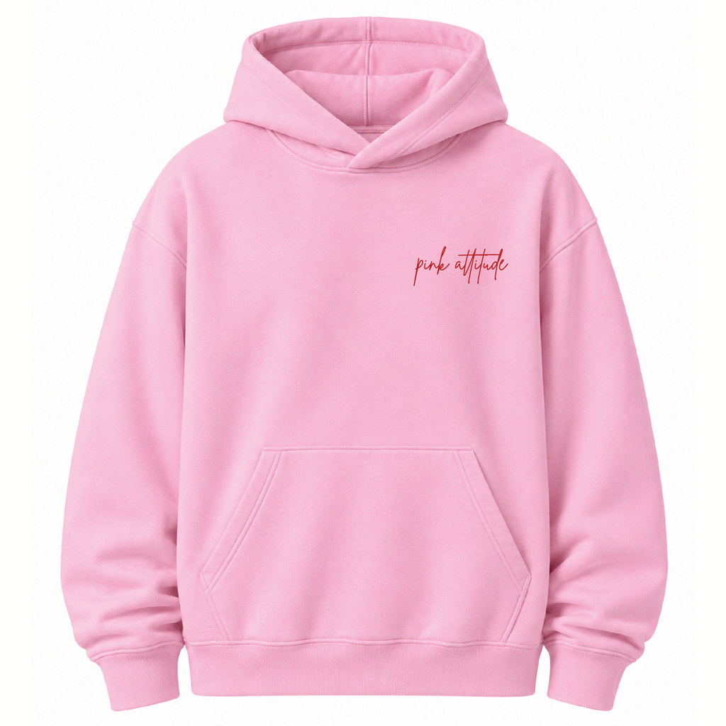 pink attitude - Hoodie
