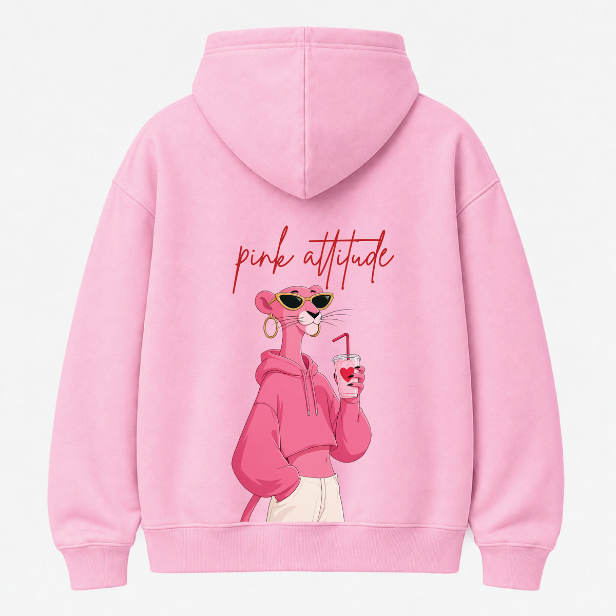 pink attitude - Hoodie