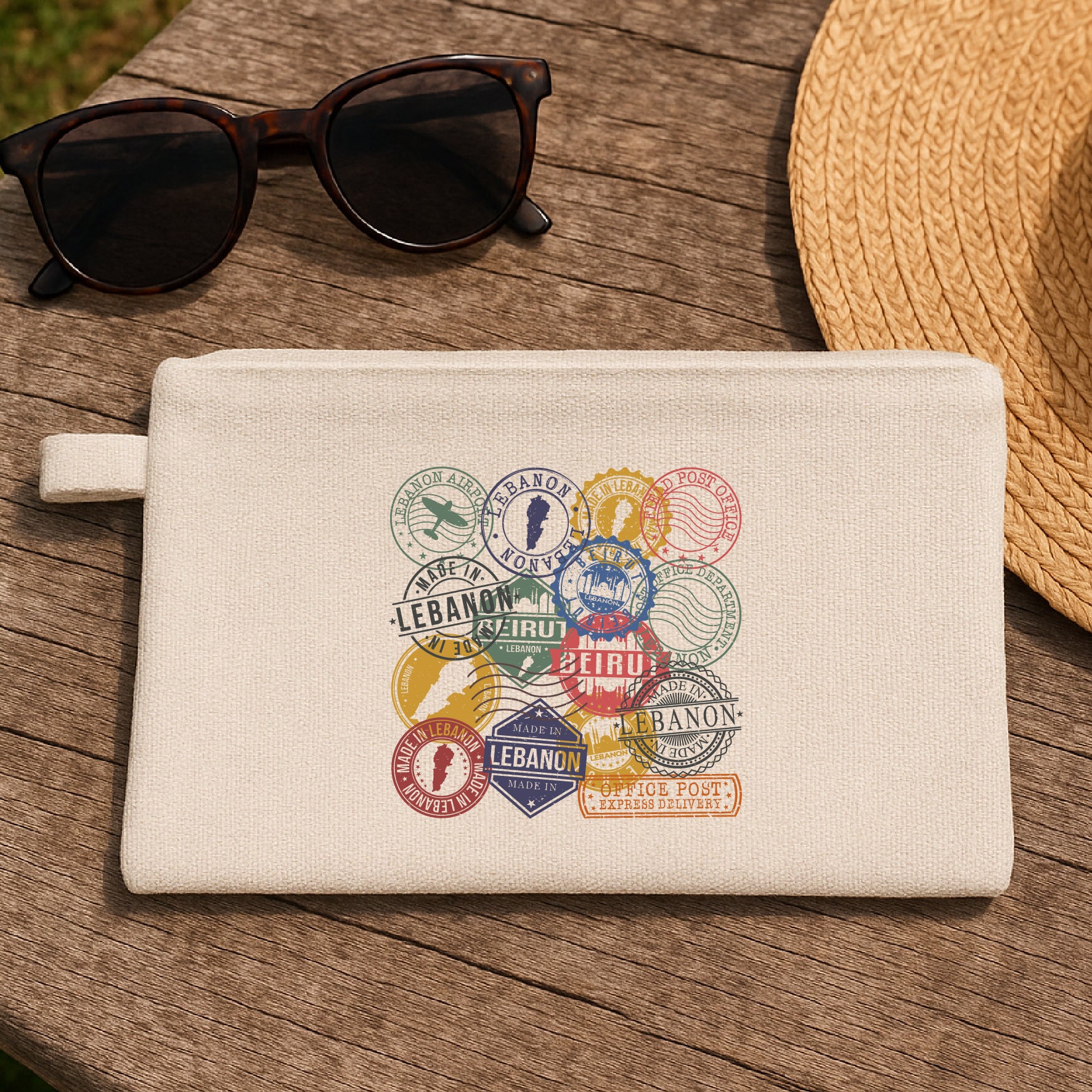 Lebanon Stamp - POUCH