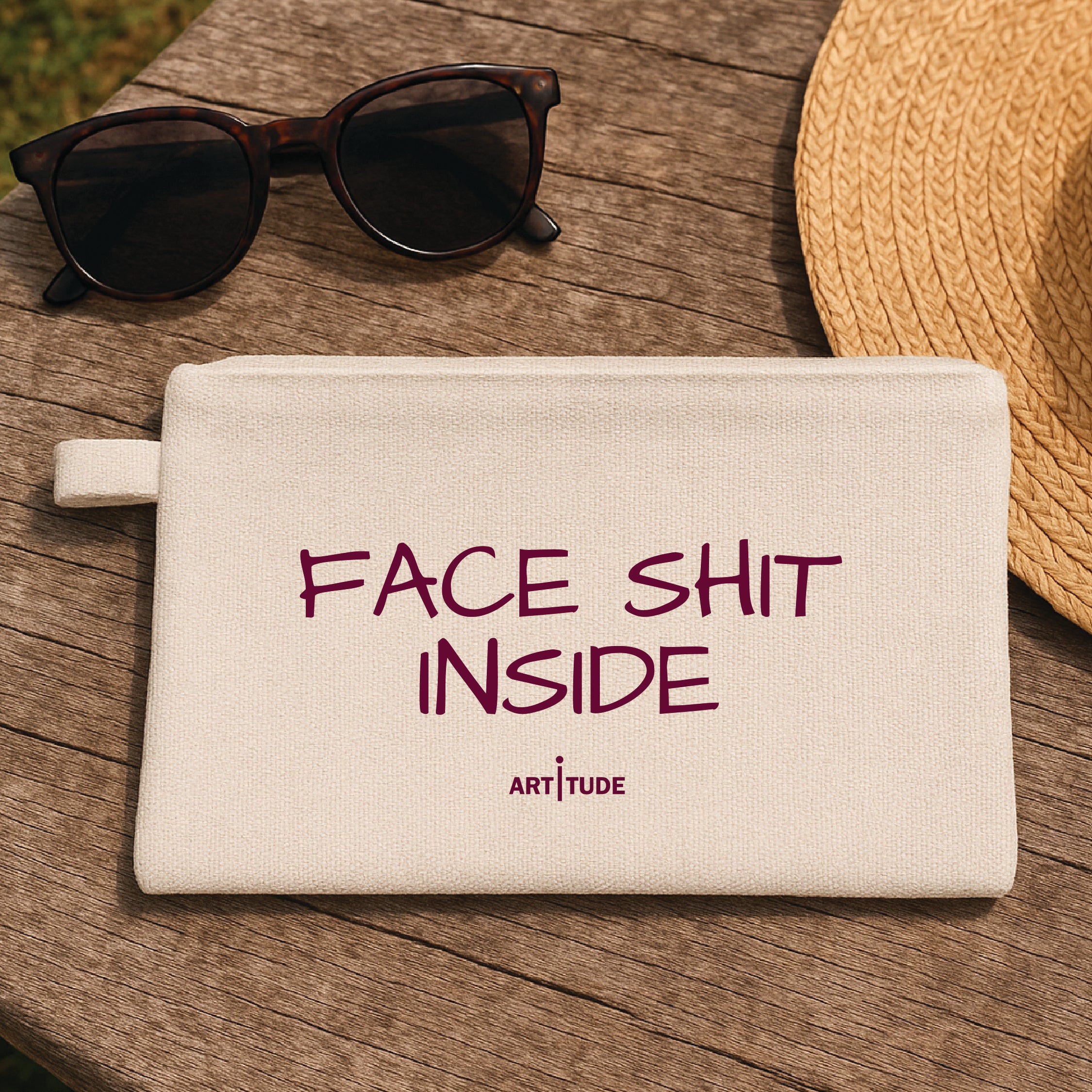 FACE SHIT INSIDE - POUCH