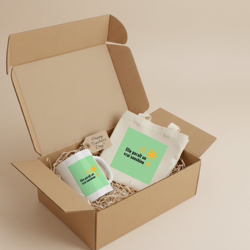 Elle parait un vrai sunshine - Gift Set