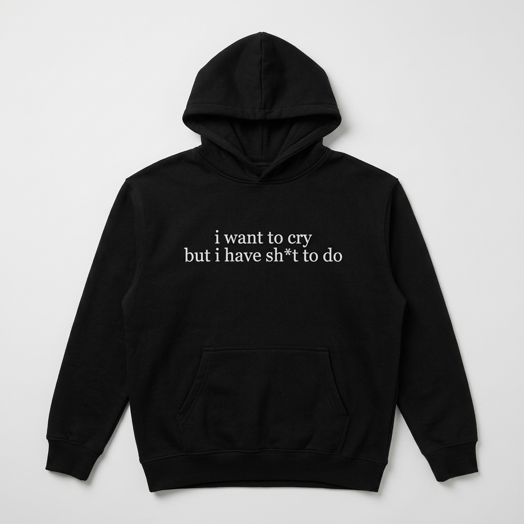 Sh*t to do Hoodie (Embroidered)