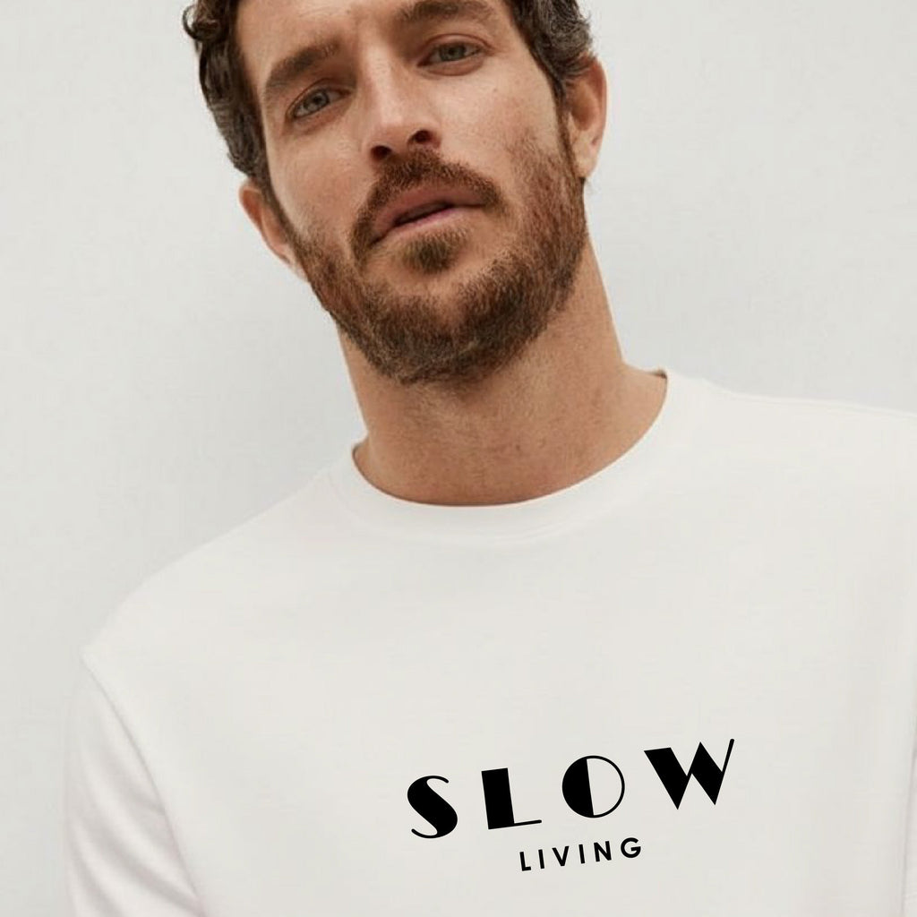 UNISEX - SLOW LIVING - TEE