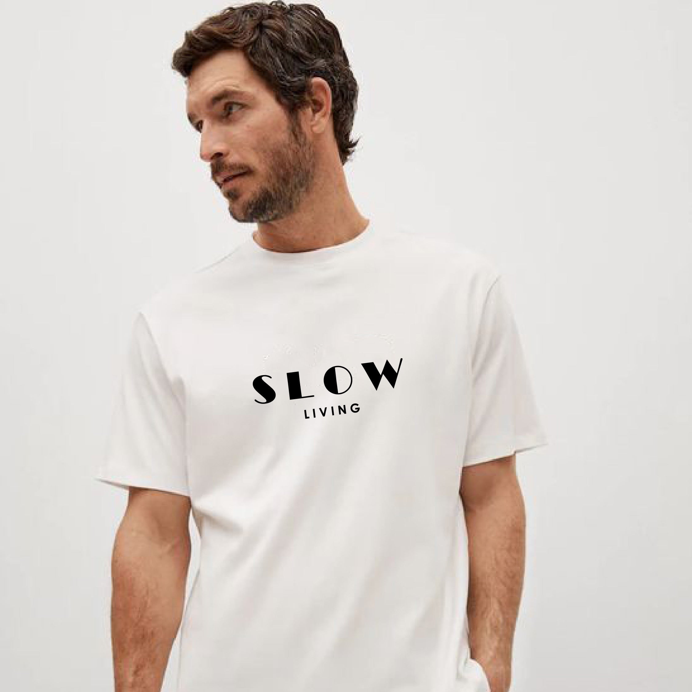 UNISEX - SLOW LIVING - TEE