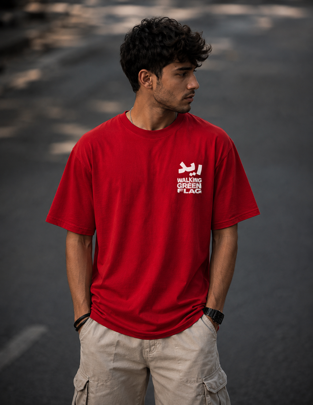Walking Green Flag - TEE