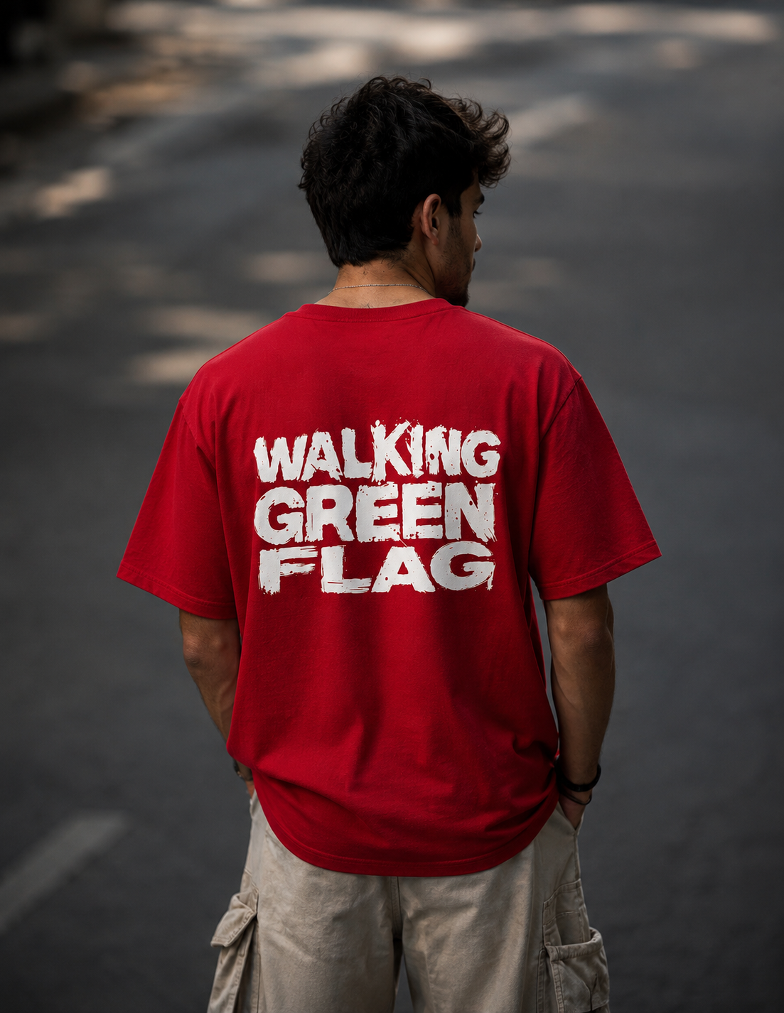 Walking Green Flag - TEE